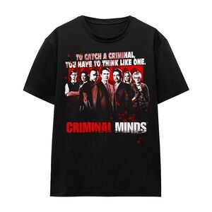 Criminal Minds Unisex Adult Think Like One T-Shirt / Black